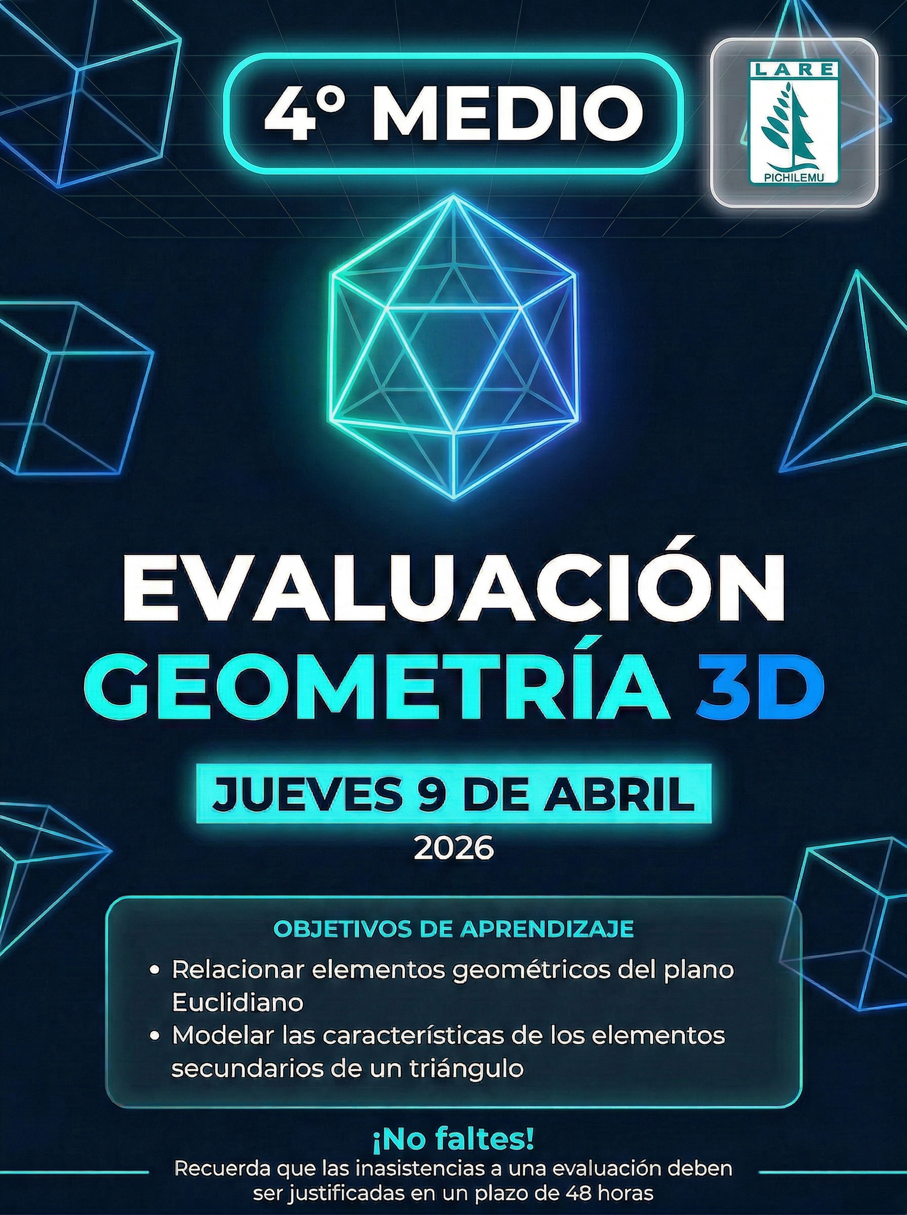 PRUEBA GEOMETRA 3D 4MEDIO